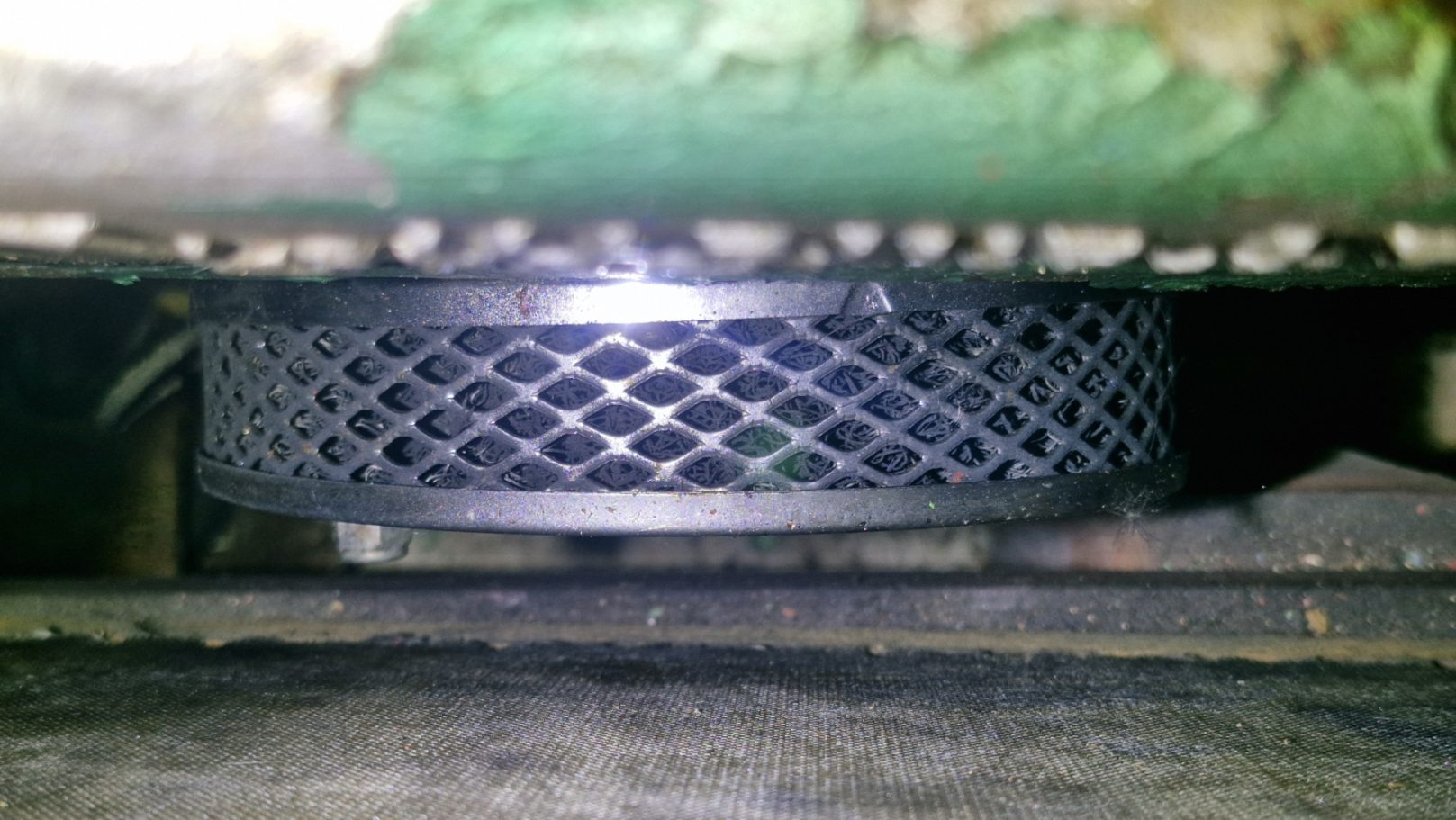 A clogged Air Filter on a BMC 1.5